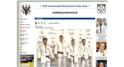 Desktop Screenshot of judo.zozlak.org